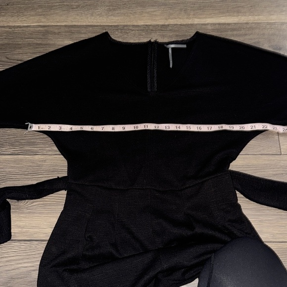 Anthropologie Sutton Ponte black one piece jumpsuit size small - Picture 13 of 16